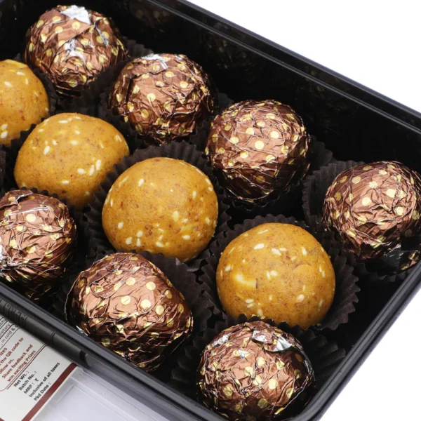 Besan Laddu (Sweetened with Jaggery) - Image 3