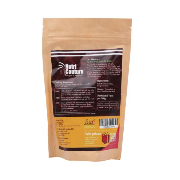Millets Dosa Mix (Premix) - Image 2
