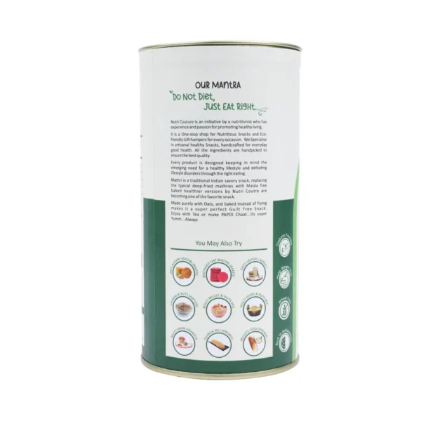 Oats Mathri -Baked(Kasoori Methi flavour) - Image 3