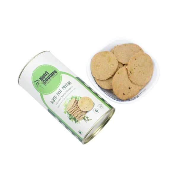 Oats Mathri -Baked(Kasoori Methi flavour) - Image 4