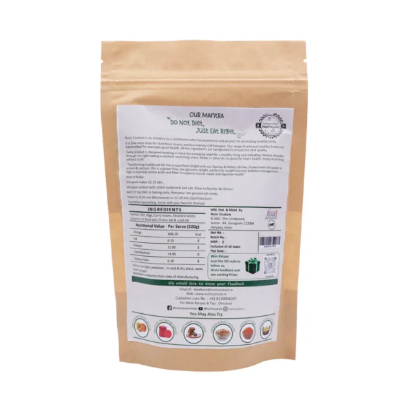 Quinoa Oats Idli Mix (Premix) - Image 2
