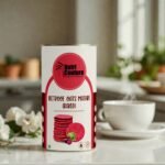 Beetroot Oats Mathri -Baked