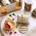 Green Square Designer Rakhi