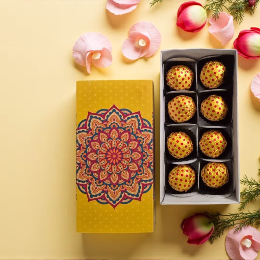 NCD1.2 Dates Laddu Box - 8pcs